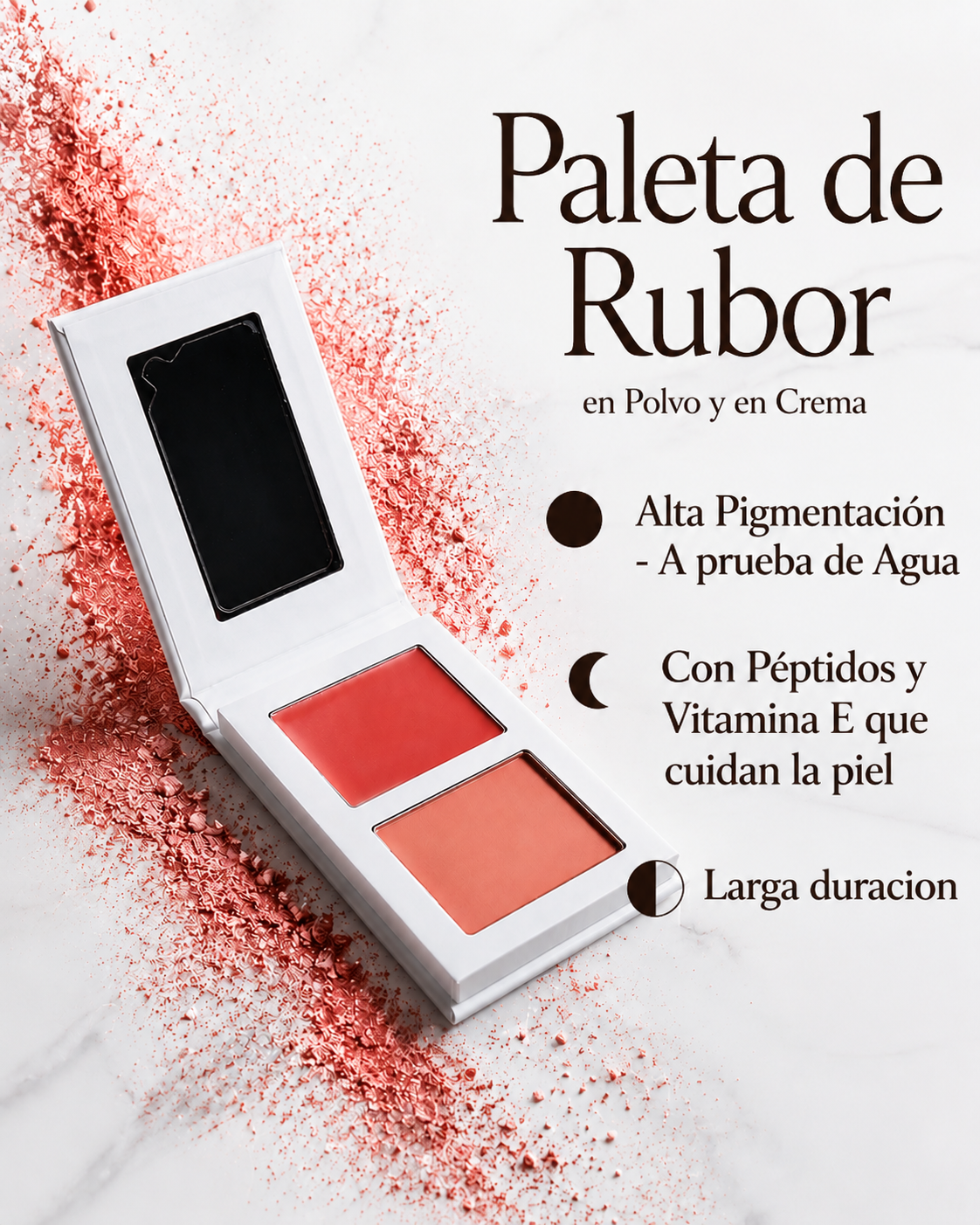 Rubor Duo - Polvo + Crema