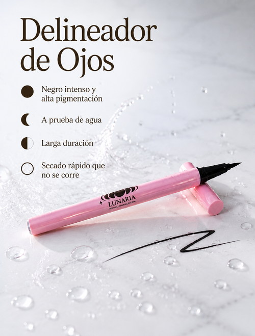 Delineador Líquido Waterproof — Trazo Preciso