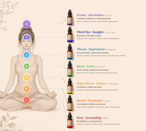 Kit Aceites - Equilibrio de Chakras