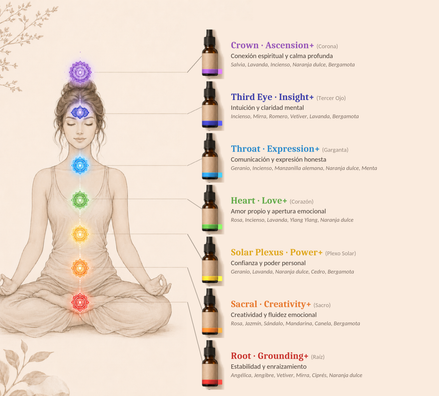 Kit Aceites - Equilibrio de Chakras