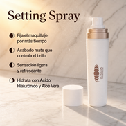 Setting Spray Fijador Mate — Sella tu Look
