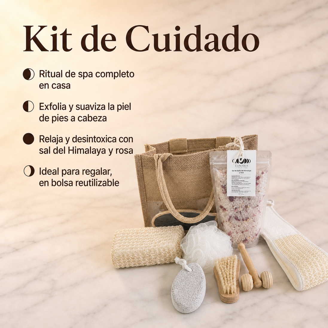 Kit de Spa en Casa + Sales